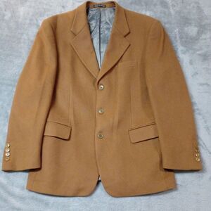 Loro Piano Blazer Mens Sz 41 100% Cashmere Caramel Brown Sports Coat Suit Jacket